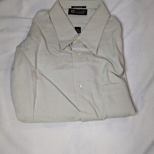 Long Sleeve Men's Cream Shirt